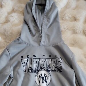 New York Yankees Gray Hoodie
